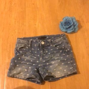 Girl jean shorts